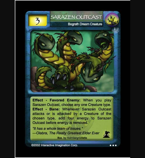 Sarazen Outcast